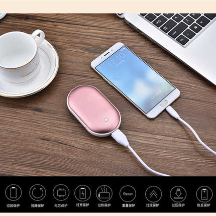 Macaron USB-Ladehandwärmer Power Bank