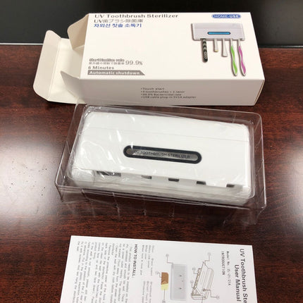 Disinfection toothbrush holder