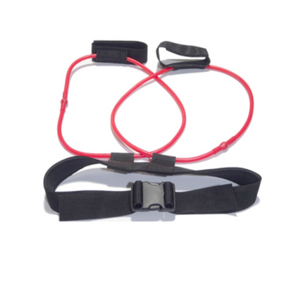 Fitness Frauen Body Butt Band Widerstandsbänder Verstellbare Taille Gürtel Pedal Exerciser