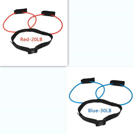 Fitness Frauen Body Butt Band Widerstandsbänder Verstellbare Taille Gürtel Pedal Exerciser