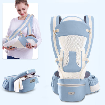 Ergonomische Babytrage Säuglings-Baby-Hüftsitz-Trageträger 3 in 1 nach vorne gerichtete ergonomische Känguru-Baby-Wrap-Schlinge