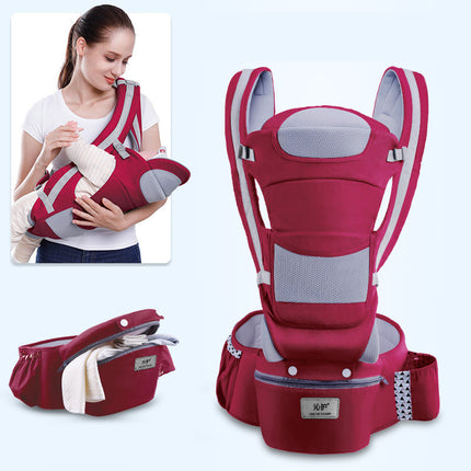 Ergonomische Babytrage Säuglings-Baby-Hüftsitz-Trageträger 3 in 1 nach vorne gerichtete ergonomische Känguru-Baby-Wrap-Schlinge