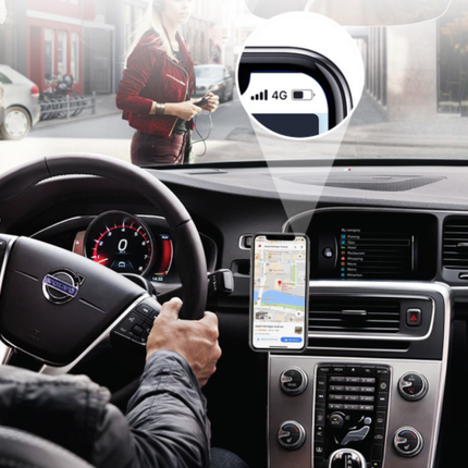 F6 Streifenplatte Magnetischer Autotelefonhalter Ständer Magnethalter für Telefon in Autohalterung Halter