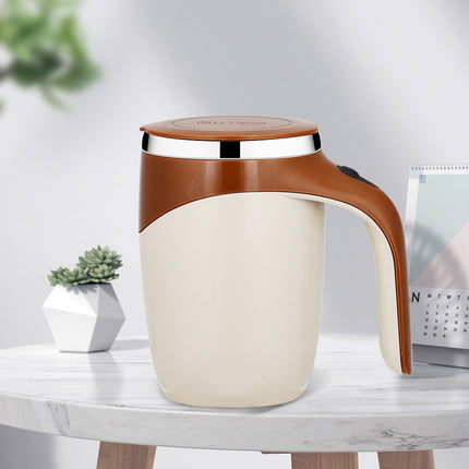Wiederaufladbares Modell Automatische Rührbecher Kaffeetasse Hochwertiger elektrischer Rührbecher Lazy Milkshake Rotierender magnetischer Wasserbecher
