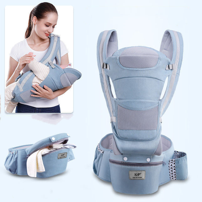 Ergonomische Babytrage Säuglings-Baby-Hüftsitz-Trageträger 3 in 1 nach vorne gerichtete ergonomische Känguru-Baby-Wrap-Schlinge