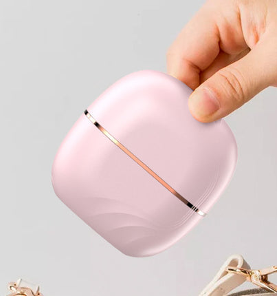 Mini-Haarglättungskamm mit kabelloser Ladefunktion, tragbar, multifunktional, schonend für die Haarpflege, Styling-Kamm, Haarglätter