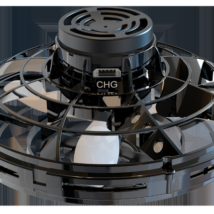 Mini Fingertip Gyro Interaktives Dekompressionsspielzeug Drohne LED UFO Typ Fliegender Hubschrauber Spinner Spielzeug Kinder