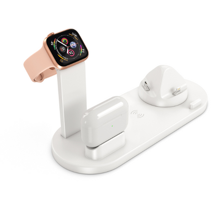 Drei in einem kabellosen Ladegerät