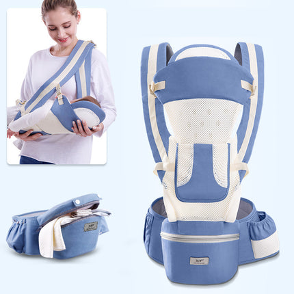 Ergonomische Babytrage Säuglings-Baby-Hüftsitz-Trageträger 3 in 1 nach vorne gerichtete ergonomische Känguru-Baby-Wrap-Schlinge