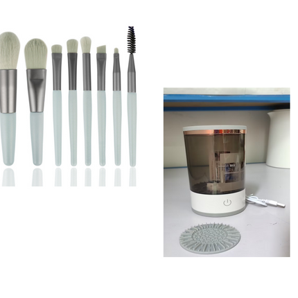 Frauen Lidschatten Pinsel Reinigung Werkzeug Tragbare Elektrische Make-Up Pinsel Reiniger Maschine Mit USB-Lade Automatische Kosmetik Pinsel