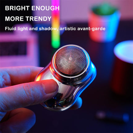 Mini Portable Face Cordless Shavers Wiederaufladbare USB Elektrorasierer Nass & Trocken Schmerzlos Kleine Größe Maschine Rasieren Für Männer