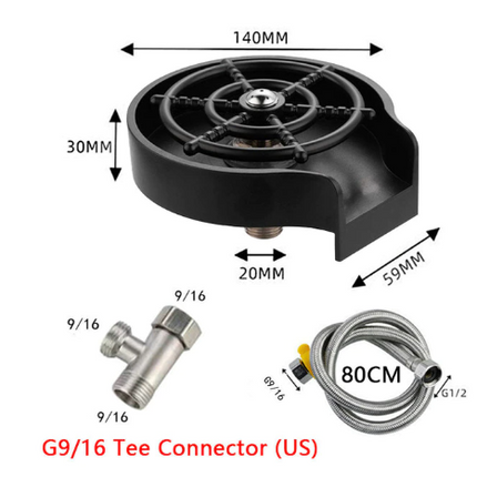 Bar Zähler Tasse Waschmaschine Waschbecken Hochdruckspray Automatischer Wasserhahn Kaffeekrug Waschbecher Werkzeug Küche