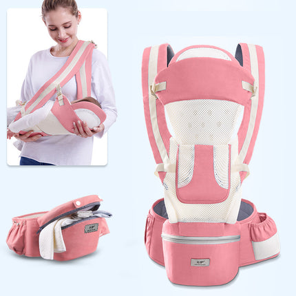 Ergonomische Babytrage Säuglings-Baby-Hüftsitz-Trageträger 3 in 1 nach vorne gerichtete ergonomische Känguru-Baby-Wrap-Schlinge