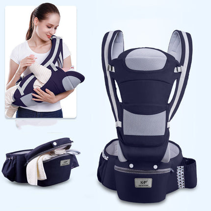 Ergonomische Babytrage Säuglings-Baby-Hüftsitz-Trageträger 3 in 1 nach vorne gerichtete ergonomische Känguru-Baby-Wrap-Schlinge