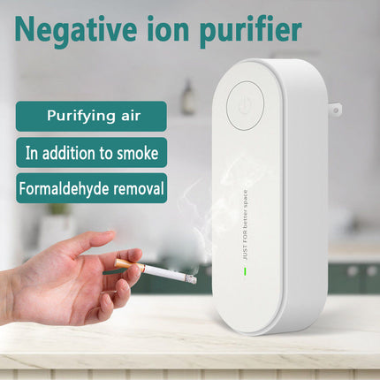 Luftreiniger Anion, Mini Portable Luftreinigung Lufterfrischer Ionisator Reiniger Staub Zigarette Rauchentferner Toilette Deodorant