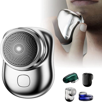 Mini Portable Face Cordless Shavers Wiederaufladbare USB Elektrorasierer Nass & Trocken Schmerzlos Kleine Größe Maschine Rasieren Für Männer