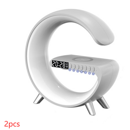 2023 Neue intelligente LED-Lampe Bluetooth Speake Wireless Charger Atmosphere Lamp App Control für Schlafzimmer Wohnkultur