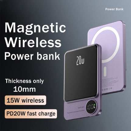 10000 mAh Macsafe Powerbank Magnetische kabellose Powerbank für 14 14Pro 14ProMax 14Plus Ladegerät Externe Hilfsbatterie