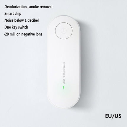 Luftreiniger Anion, Mini Portable Luftreinigung Lufterfrischer Ionisator Reiniger Staub Zigarette Rauchentferner Toilette Deodorant