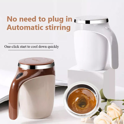 Wiederaufladbares Modell Automatische Rührbecher Kaffeetasse Hochwertiger elektrischer Rührbecher Lazy Milkshake Rotierender magnetischer Wasserbecher